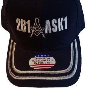 Masonic 2B1 Ask1 Hat (Navy)